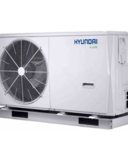 Pompa de căldură aer-apă Hyundai monobloc, eficientă pentru încălzire și răcire rezidențială, monofazată